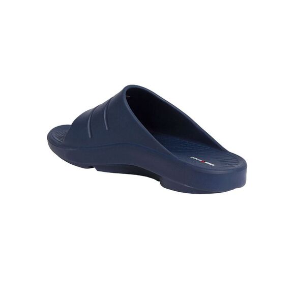 DEER STAGS Mens Navy Molded Footbed Ward Toe Slip On Slide Sandals Shoes 11 M - Picture 2 of 4